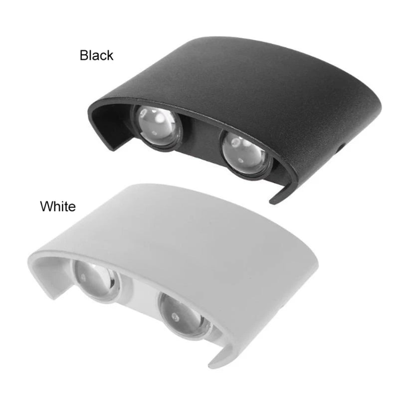 Modern LED Wall Sconce – White Up & Down Wall Light