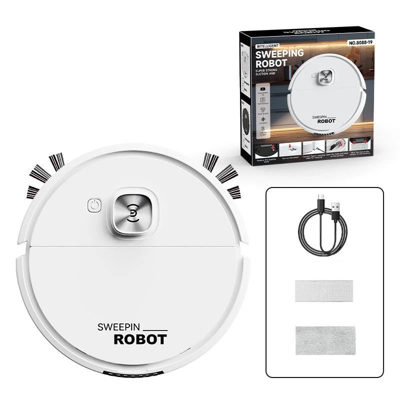 Mini 3-in-1 Robot Vacuum Cleaner – Smart Sweeping & Mopping