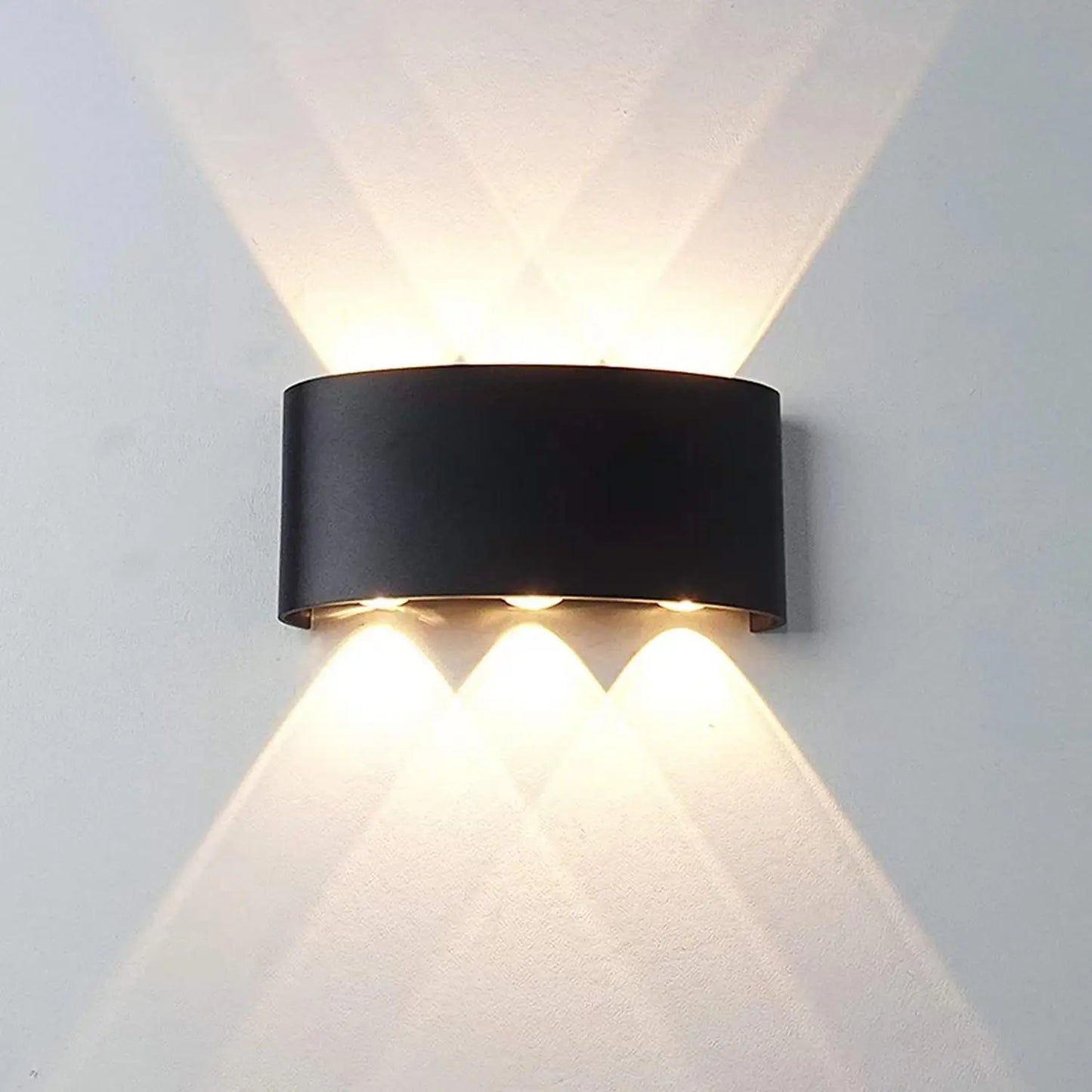 Modern LED Wall Sconce – White Up & Down Wall Light