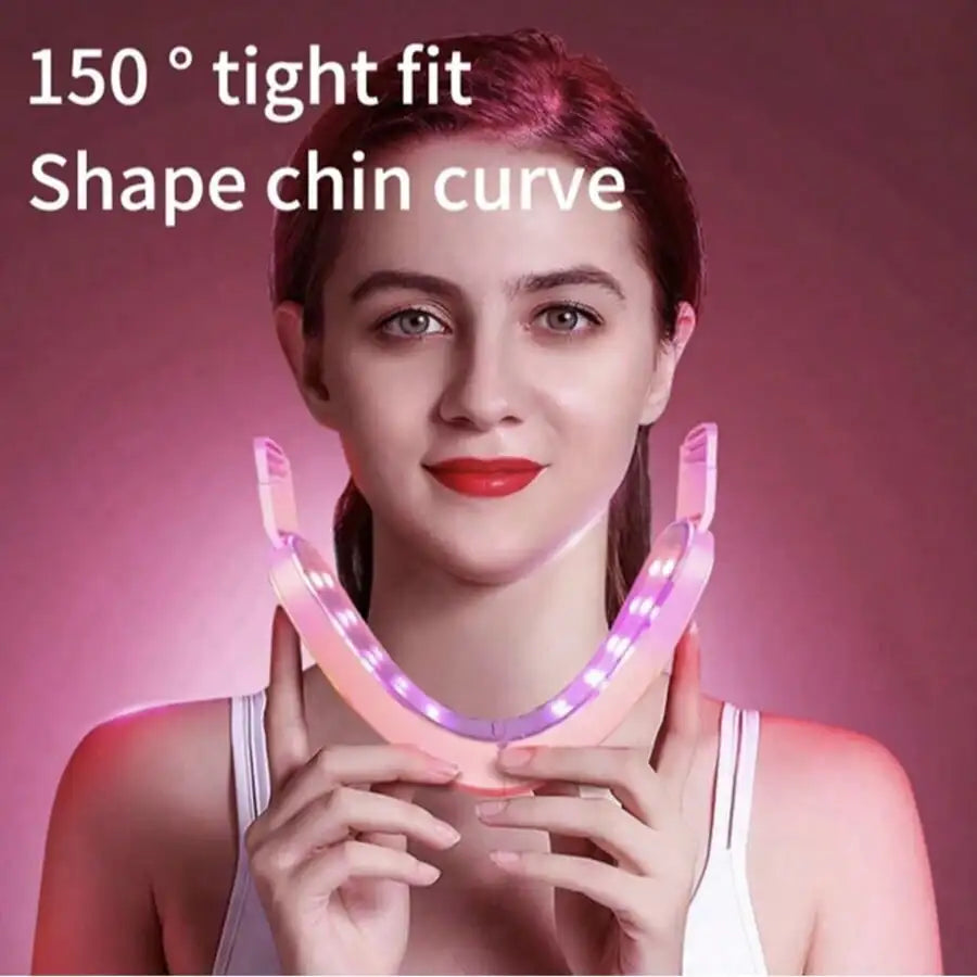 5-Mode Face Massager – 12-Intensity Vibration & Heating Device