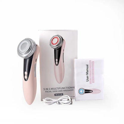 EMS Microcurrent Facial Beauty Device – Portable Skin Care Massager