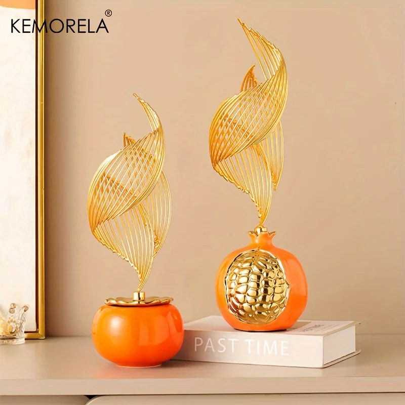 Nordic Ceramic Statue – Luxury Decorative Sculpture & Figurine