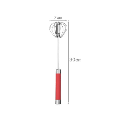 Hand Pressure Egg Beater – Stainless Steel Manual Whisk