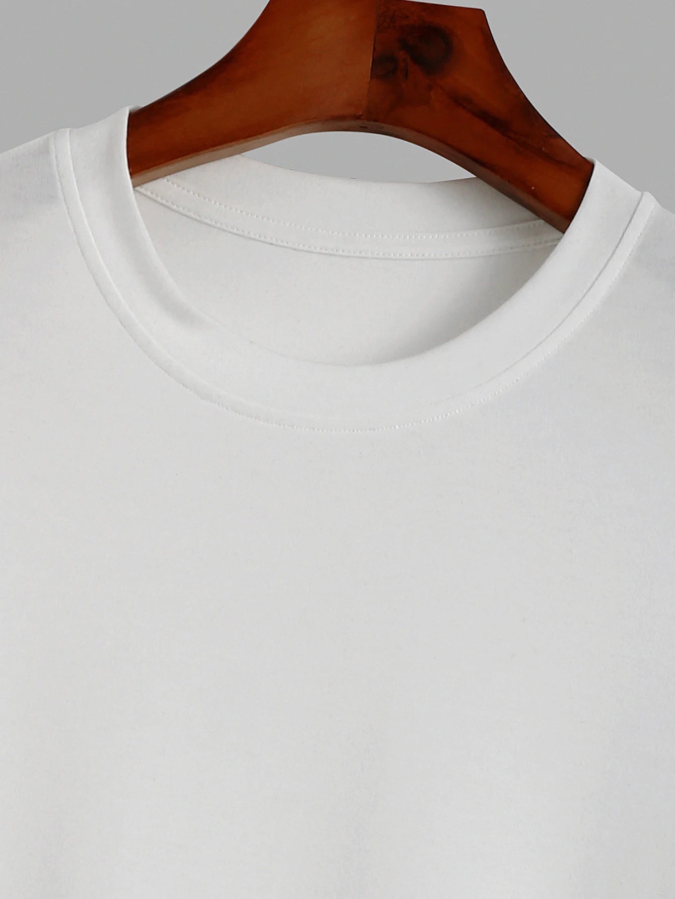 Men’s Printed Long Sleeve T-Shirt – Casual Round Neck Top