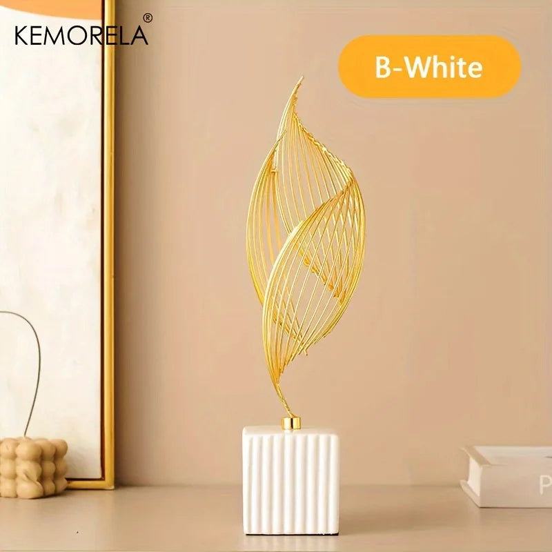 Nordic Ceramic Statue – Luxury Decorative Sculpture & Figurine