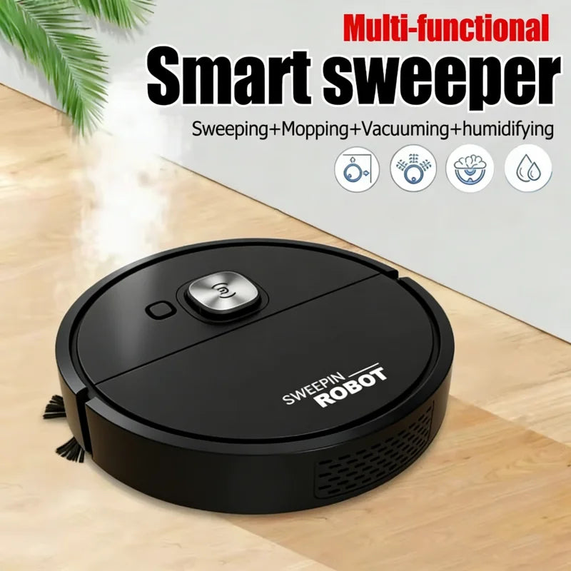 Mini 3-in-1 Robot Vacuum Cleaner – Smart Sweeping & Mopping