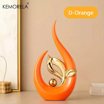 Nordic Ceramic Statue – Luxury Decorative Sculpture & Figurine