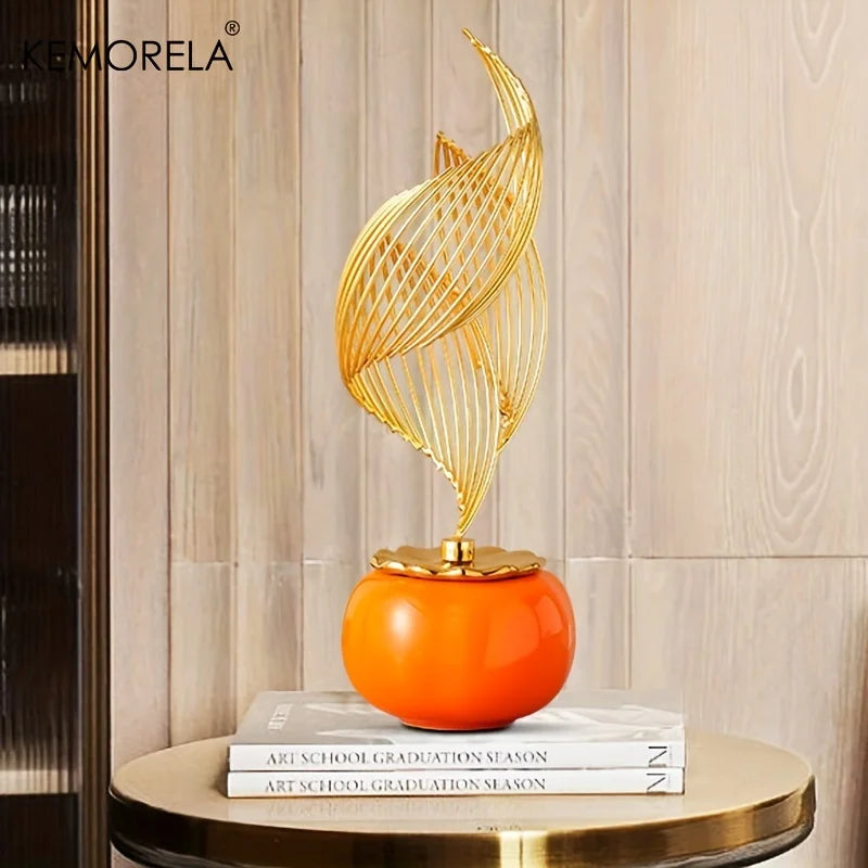 Nordic Ceramic Statue – Luxury Decorative Sculpture & Figurine