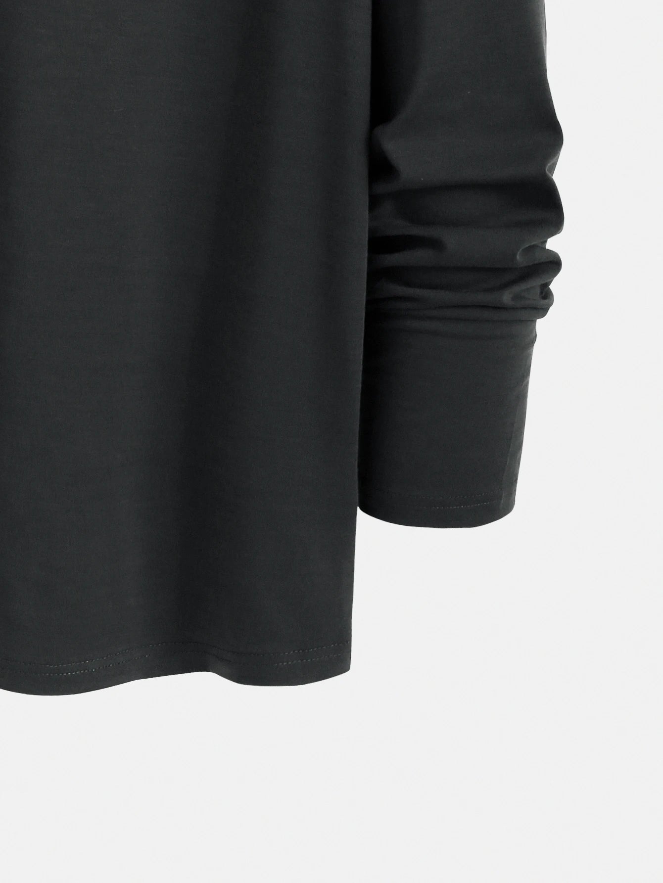 Men’s Printed Long Sleeve T-Shirt – Casual Round Neck Top