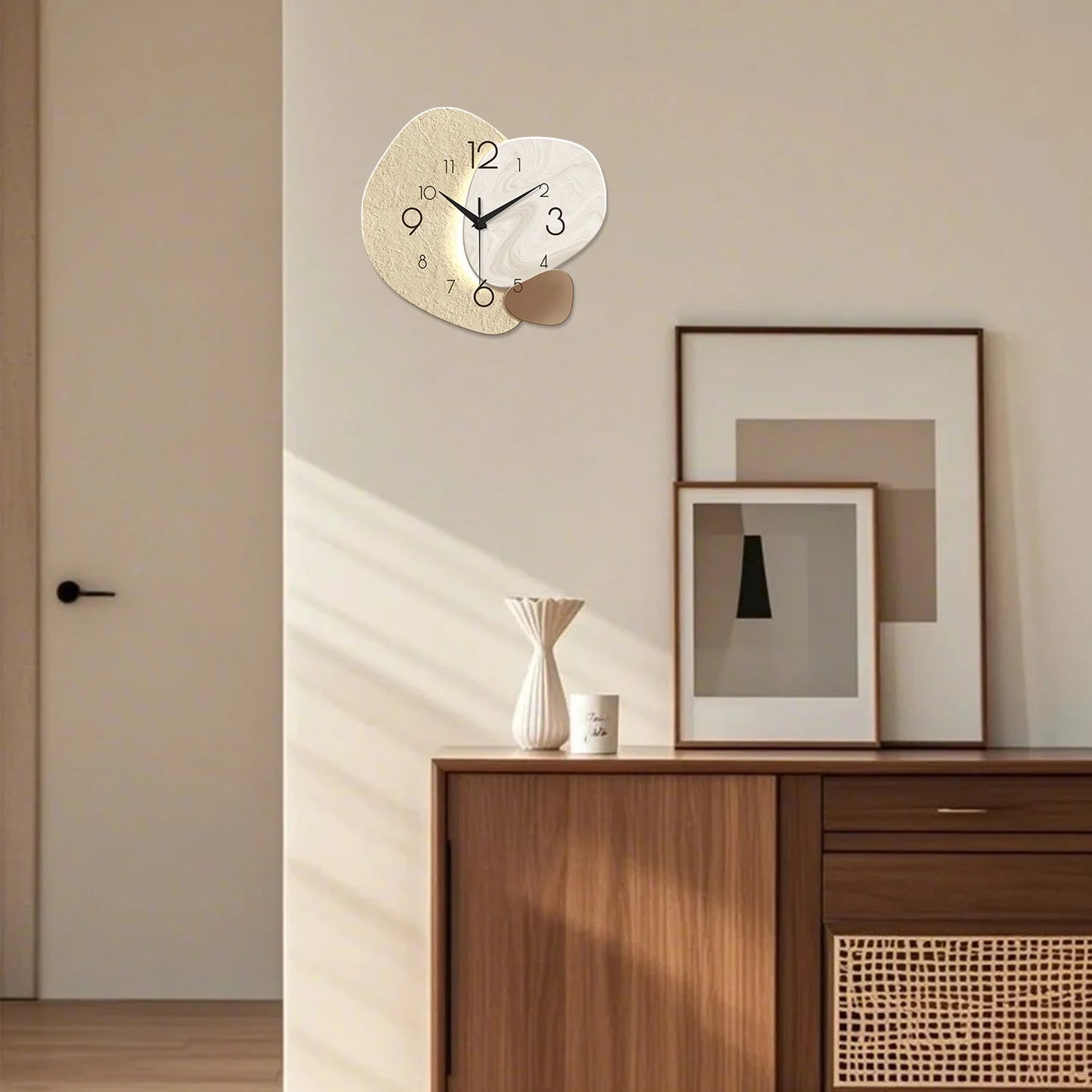 Modern Minimalist Silent Wall Clock – Quartz Home Décor