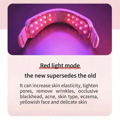 5-Mode Face Massager – 12-Intensity Vibration & Heating Device